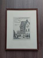 Tekening van Jozef Linnig van neuzestraat te Antwerpen, Antiek en Kunst, Ophalen