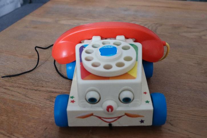 Téléphone Fisher Price, Kinderen en Baby's, Speelgoed | Fisher-Price, Gebruikt, Duw- of Trekspeelgoed, Met geluid, Ophalen