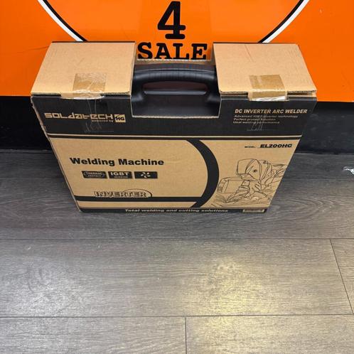Lasapparaat Electrode EL200HG | Soldatech 230V inverter, Doe-het-zelf en Bouw, Gereedschap | Lasapparaten, Zo goed als nieuw, Inverter