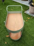 Metalen serveertafel “Maison Du Monde”, Huis en Inrichting, Overige houtsoorten, 50 tot 100 cm, Nieuw, Ophalen of Verzenden