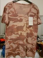 T-shirt camouflage rose  Zadig & Voltaire - taille S, Ophalen, Nieuw, Korte mouw, Roze