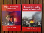 2 boeken brandweer, Ophalen of Verzenden, Gelezen, Andre de Ruiter