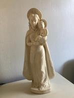 Vierge à l'enfant en plâtre poli, Antiquités & Art, Enlèvement ou Envoi