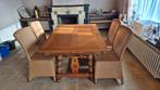 Tafel + 4 stoelen, Antiek en Kunst, Ophalen