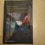 Rechten : Handboek Socialezekerheidsrecht (10e editie), Boeken, Ophalen, Zo goed als nieuw, Hogeschool, Intersentia