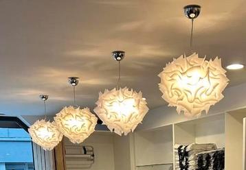 Plafondlamp wolk/bloem wit beschikbaar voor biedingen