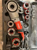RIDGID 690-I elektrische aandrijfmachine 230V met 1/2"-2" sn, Ophalen, Zo goed als nieuw
