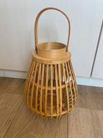 Bamboe kandelaar: GOED IN STAAT!, Huis en Inrichting, Woonaccessoires | Kandelaars en Kaarsen, Ophalen, Zo goed als nieuw, Kandelaar