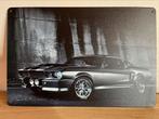 Plaque metallique mustang shelby, Verzamelen, Merken en Reclamevoorwerpen, Ophalen of Verzenden