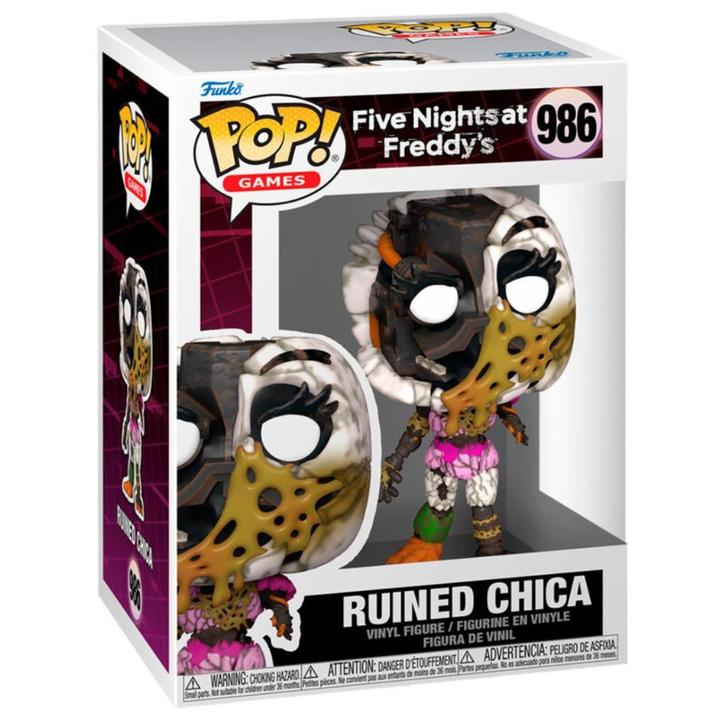 Funko POP Five Nights at Freddy's - Ruined Chica (986), Verzamelen, Poppetjes en Figuurtjes, Nieuw, Ophalen of Verzenden
