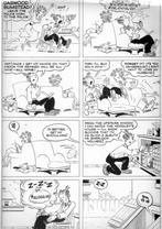 Planche bande dessinée Blondie - Chic Young, Enlèvement, Autres personnages, Comme neuf, Autres types