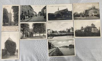 9 heel oude postkaarten van Reckheim/Rekem beschikbaar voor biedingen