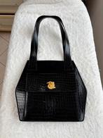 Vintage Céline zwarte lakleer tas, Handtassen en Accessoires, Tassen | Damestassen, Ophalen of Verzenden, Zo goed als nieuw, Zwart