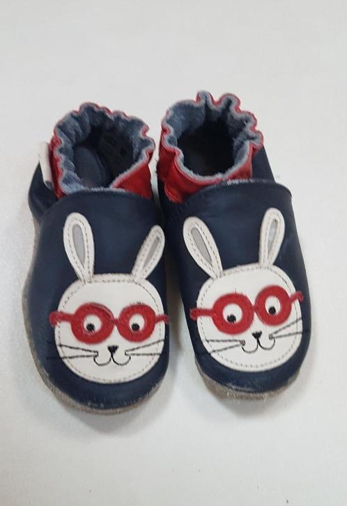 ROBEEZ - Chaussons souples bleus + lapin - T.6-12 mois, Enfants & Bébés, Vêtements enfant | Chaussures & Chaussettes, Utilisé