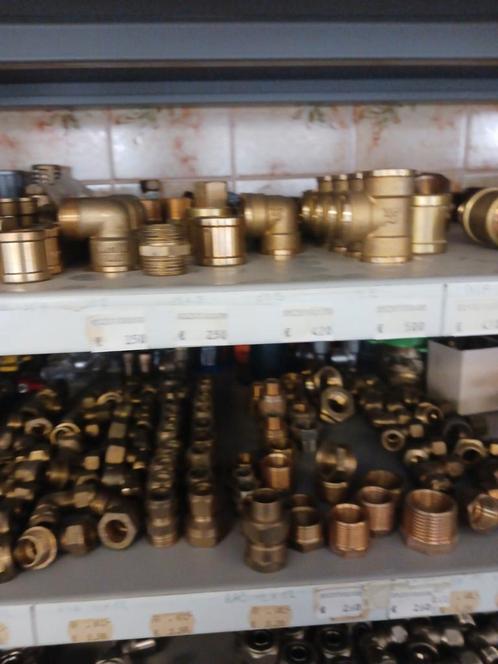NIEUW KOPEREN HULPSTUKKEN/GALVA HULPSTUKKEN ALLE SOORTEN., Doe-het-zelf en Bouw, Sanitair, Nieuw, Koper, Ophalen