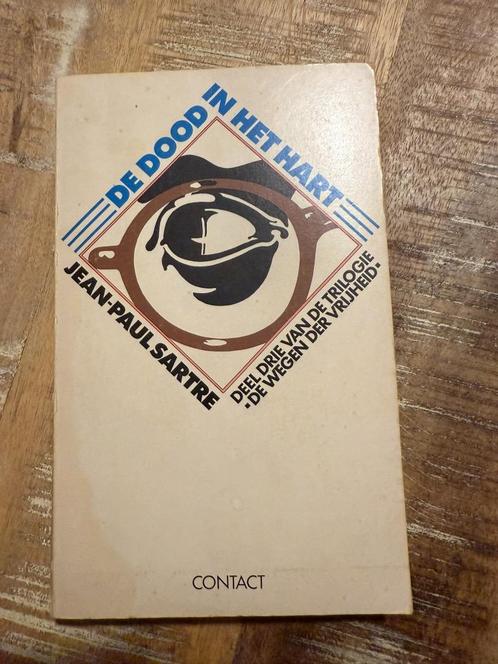 De dood in het hart - Jean-Paul Sartre, Boeken, Literatuur, Gelezen, Nederland, Ophalen of Verzenden