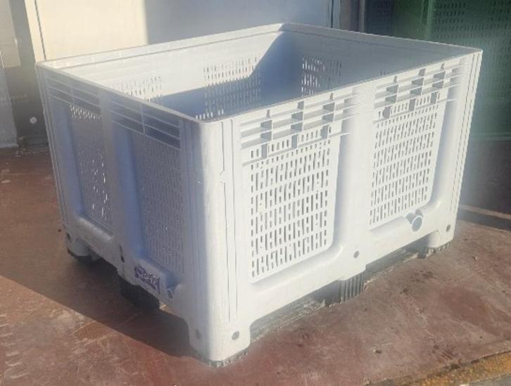 Palletboxen gebruikt 120x100x76 cm. Inhoud 610 liter, Zakelijke goederen, Landbouw | Werktuigen, Overige typen, Ophalen