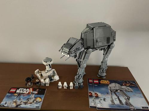 LEGO Star wars 75054 AT-AT & 75138 Attack on Hoth, Kinderen en Baby's, Speelgoed | Duplo en Lego, Zo goed als nieuw, Lego, Complete set