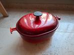 Le creuset Rode pot, Ophalen of Verzenden