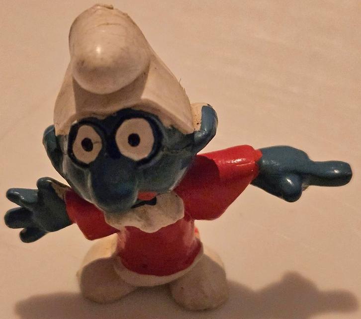 Jurist Smurf Schleich uit 1971
Dit is een Schlei, Verzamelen, Smurfen, Zo goed als nieuw, Ophalen of Verzenden