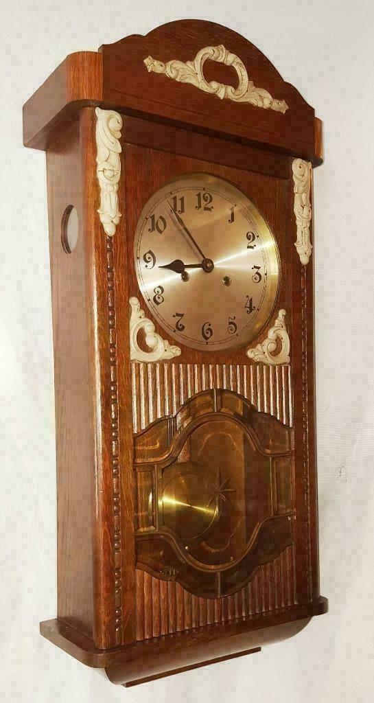 regulateur junghans pfeilkreuz gemerkt pfeilkreuz, Antiek en Kunst, Antiek | Klokken, Verzenden