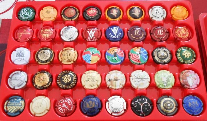 serie 7 - 40 champagnecapsules - 6 euro, Verzamelen, Complete verzamelingen en Collecties, Ophalen of Verzenden
