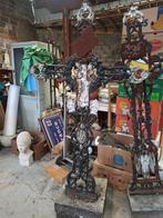 Croix de calvaire en fonte et pierre, Enlèvement