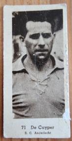 Années 1940 (par Panini) 7.1 De Cuyper RSC Anderlecht !, Enlèvement ou Envoi, Utilisé, Image