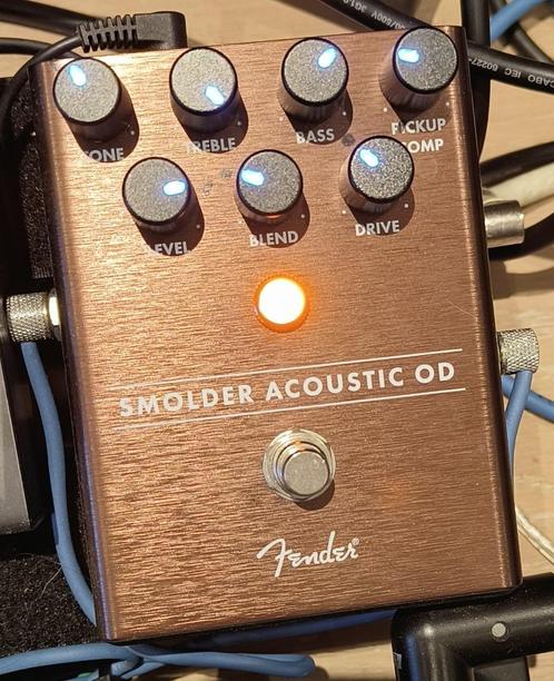 Fender Smolder Acoustic overdrive, Muziek en Instrumenten, Effecten, Zo goed als nieuw, Distortion, Overdrive of Fuzz, Equalizer