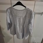 Blauw witte blouse blouse halflange mouw merk Paprika, Ophalen, Blauw, Blouse of Tuniek, Zo goed als nieuw