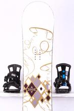 148 dames snowboard FIREFLY TWISTER, White/gold, Verzenden, Gebruikt, Bindingen