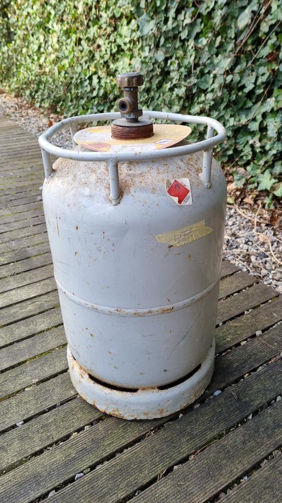 2 propaan gasflessen 10,5kg Antargaz, Caravans en Kamperen, Kampeeraccessoires, Gebruikt, Ophalen