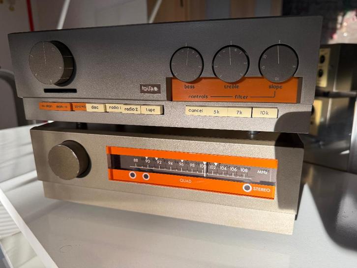 QUAD 33 + FM3, Audio, Tv en Foto, Versterkers en Ontvangers, Gebruikt, Overige merken, Ophalen of Verzenden