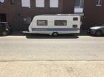 Caravan HOBBY 500 Deluxe KMFE + airco, Caravans en Kamperen, Standaardzit, Hobby, Particulier, Dwars-stapelbed