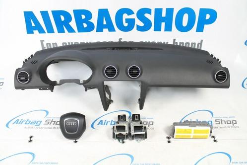 Airbag set - Dashboard zwart 4 spaak Audi A3 8P (2005-2012), Autos : Pièces & Accessoires, Tableau de bord & Interrupteurs