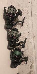 3 Moulinet Carp NGT, Watersport en Boten, Hengelsport | Karpervissen, Ophalen, Zo goed als nieuw, Molen