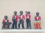 plaasteren beeldengroep jazzcombo, Ophalen