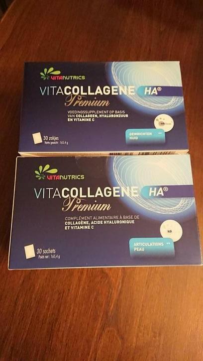 Vitacollagene HA Premium 30 sachets, Sports & Fitness, Produits de santé, Wellness & Bien-être, Neuf, Enlèvement ou Envoi