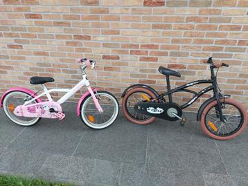 2 fietsen 16 inch beschikbaar voor biedingen