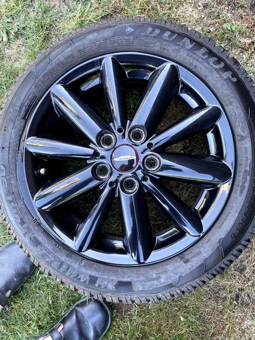 winterbanden alu velg mini Cooper origineel, Auto-onderdelen, Banden en Velgen, Banden en Velgen, Winterbanden, 16 inch, 175 mm