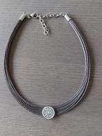 Halsketting, Handtassen en Accessoires, Kettingen, Ophalen, Overige materialen, Nieuw, Grijs