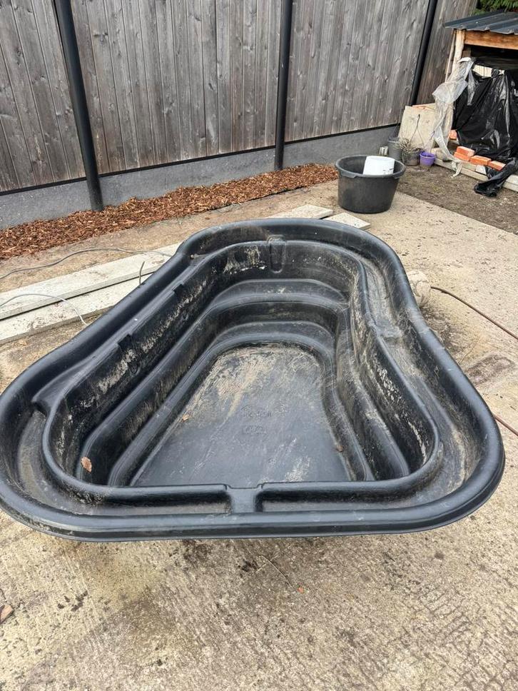 Vijverbak (750L) en toebehoren, Tuin en Terras, Vijvers, Gebruikt, Ophalen