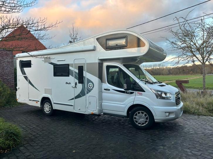 Chausson Flash 714 GA, Caravanes & Camping, Camping-cars, Particulier, jusqu'à 6, Alcôve, Chausson, Ford, Diesel, Boîte manuelle