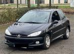 Peugeot 206 benzine airco gekeurd voor verkoop, Auto's, Peugeot, Voorwielaandrijving, Stof, Zwart, Particulier