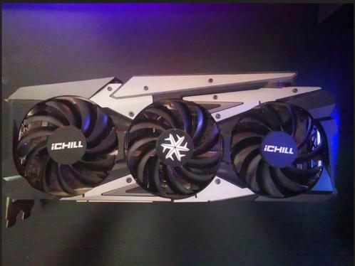RTX 3070 TI Inno3D Ichill 4X, Computers en Software, Videokaarten, Zo goed als nieuw, Nvidia, PCI-Express 5.0, GDDR6, HDMI, DisplayPort