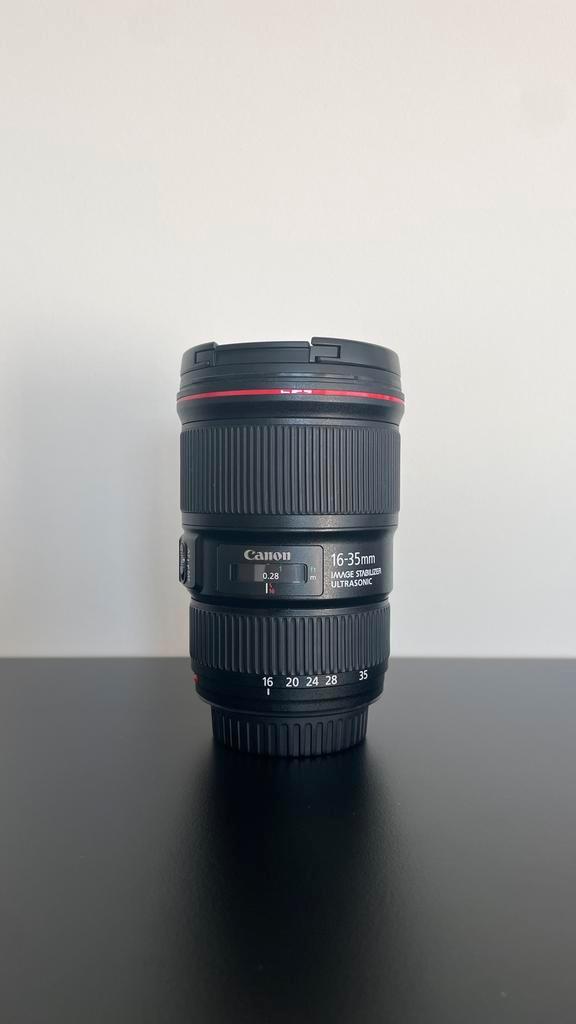 Canon EF 16-35mm f4.0, TV, Hi-fi & Vidéo, Photo | Lentilles & Objectifs, Comme neuf, Enlèvement ou Envoi