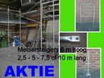 Metsersteigers 6 m hoog x 2,50 tot 10 m lang - stellingen, Ophalen, Nieuw