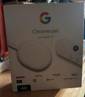 Google chromekast 4k beschikbaar voor biedingen