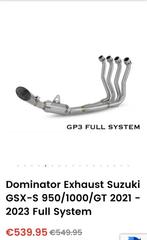 Dominator Full Exhaust Suzuki GSX-S 950/1000/GT 2021 - 2023, Gebruikt