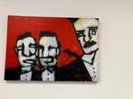 Schilderij in stijl Herman Brood, Antiek en Kunst, Kunst | Schilderijen | Modern, Ophalen